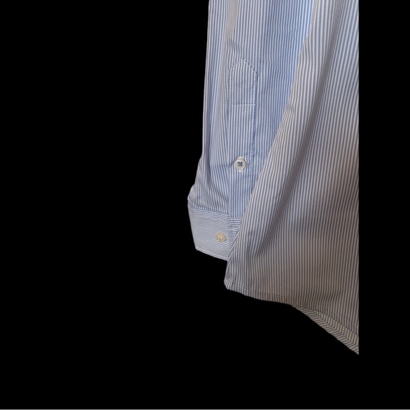 H&M Blue and White Striped Shirt - Picture 5 of 7